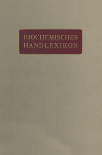 Vorderes Coverbild Biochemisches Handlexikon