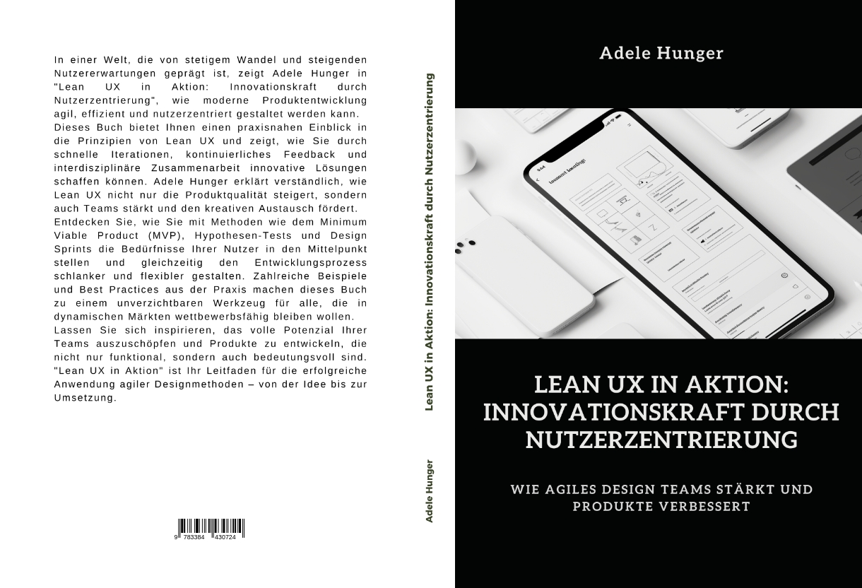 Gesamtes Coverbild Lean UX in Aktion: Innovationskraft durch Nutzerzentrierung