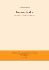 Vorderes Coverbild Graeco-Coptica