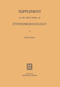 Vorderes Coverbild Supplement to the third edition of Ethnomusicology