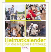 Vorderes Coverbild Heimatkalender 2024 für die Region Herzberg