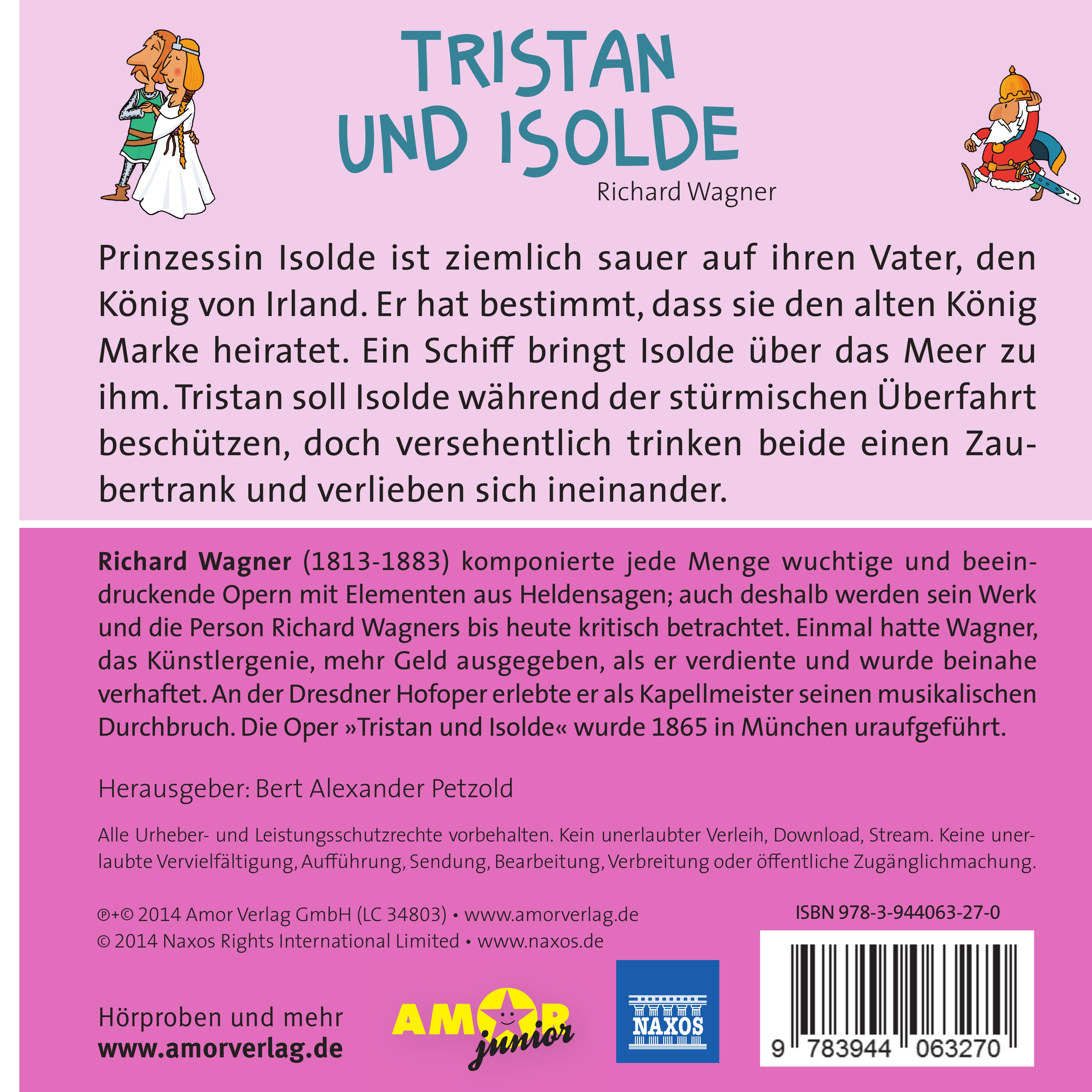Rückseitencover Tristan und Isolde Die ZEIT-Edition