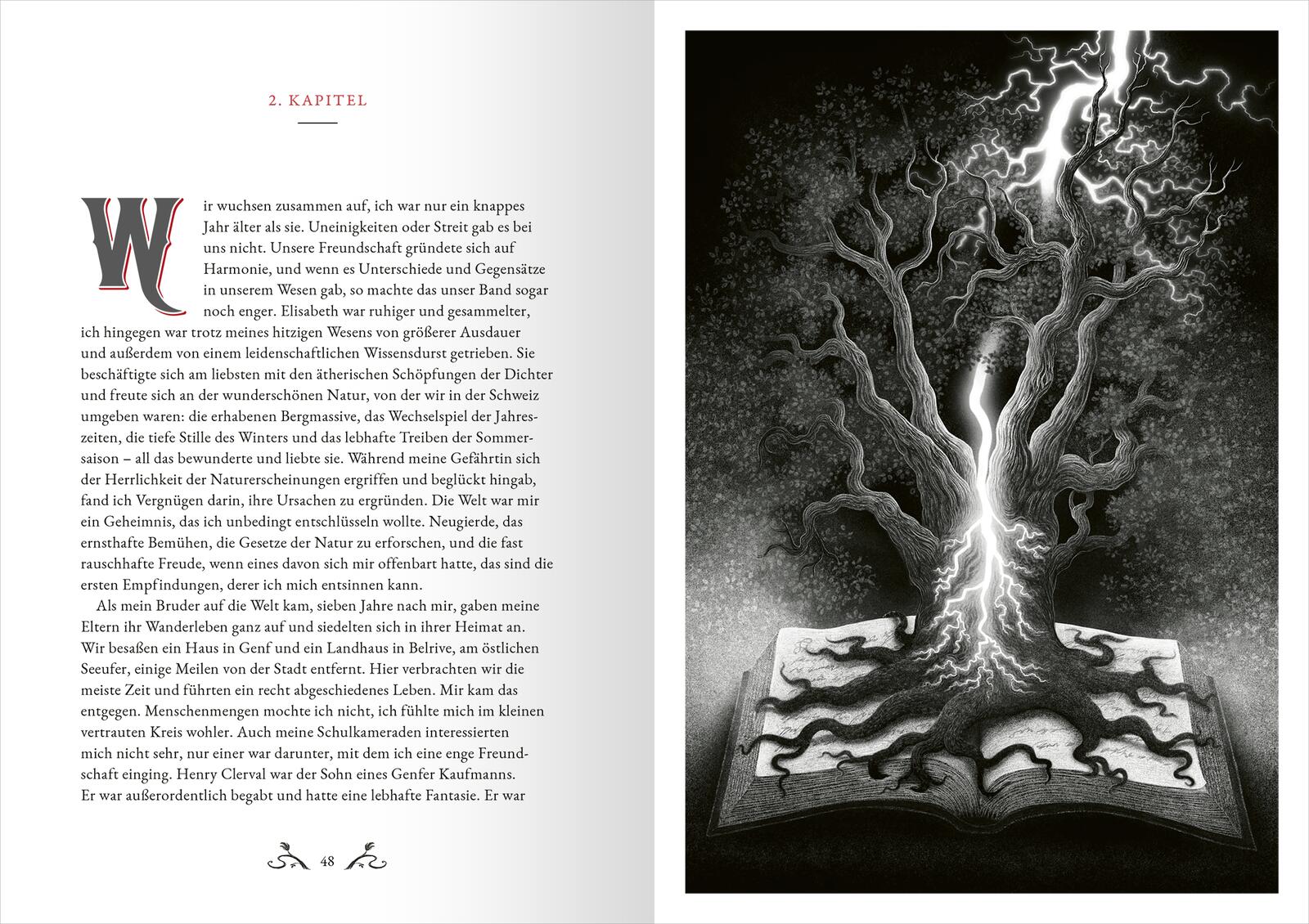 Beispielinhalt (Bild) Biblioteca Obscura: Frankenstein