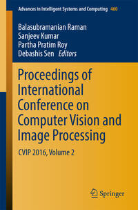 Vorderes Coverbild Proceedings of International Conference on Computer Vision and Image Processing