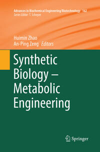 Vorderes Coverbild Synthetic Biology – Metabolic Engineering