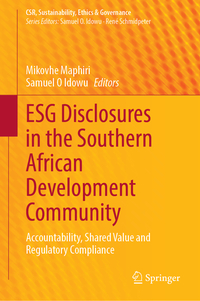 Vorderes Coverbild ESG Disclosures in the Southern African Development Community