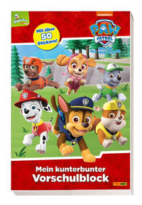 Vorderes Coverbild PAW Patrol: Mein kunterbunter Vorschulblock