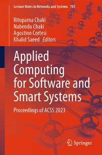 Vorderes Coverbild Applied Computing for Software and Smart Systems