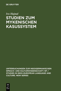 Vorderes Coverbild Studien zum mykenischen Kasussystem