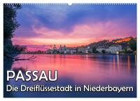 Vorderes Coverbild Passau - Die Dreiflüssestadt (Wandkalender 2026 DIN A2 quer), CALVENDO Monatskalender