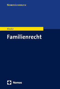 Vorderes Coverbild Familienrecht