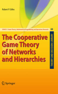 Vorderes Coverbild The Cooperative Game Theory of Networks and Hierarchies
