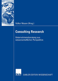 Vorderes Coverbild Consulting Research