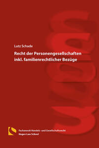 Vorderes Coverbild Recht der Personengesellschaften inkl. familienrechtlicher Bezüge