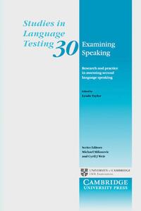 Vorderes Coverbild Examining Speaking