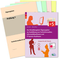 Vorderes Coverbild Der Eignungstest / Einstellungstest zur Ausbildung zum Fachinformatiker, Informatikkaufmann und IT-System-Kaufmann