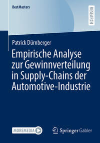 Vorderes Coverbild Empirische Analyse zur Gewinnverteilung in Supply-Chains der Automotive-Industrie