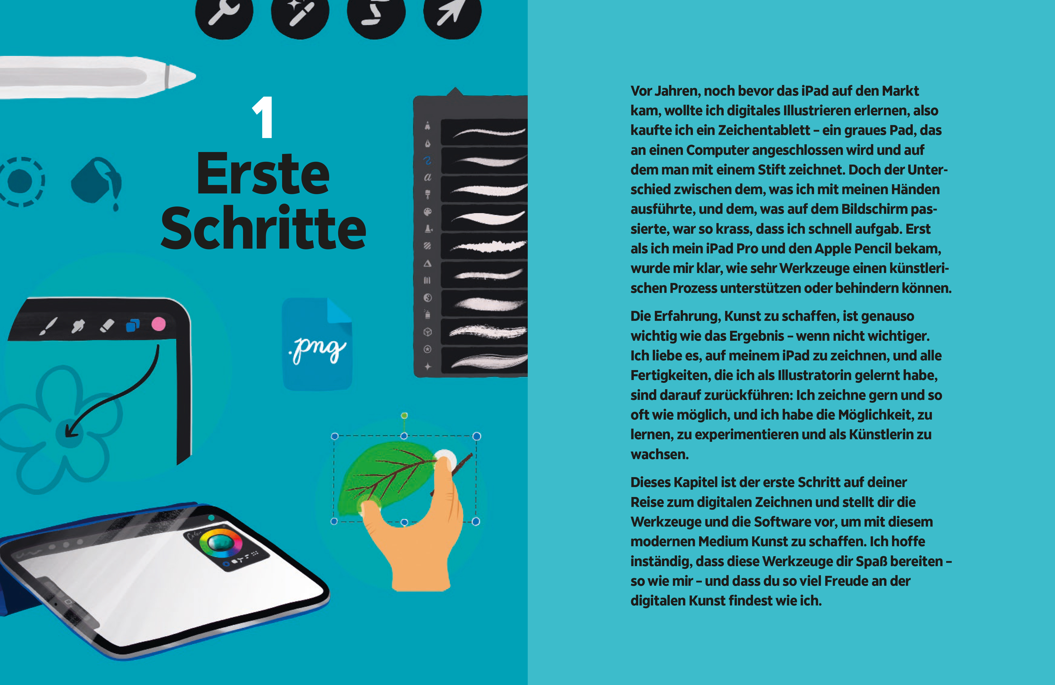 Beispielinhalt (Bild) Zeichne digital!