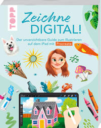 Vorderes Coverbild Zeichne digital!