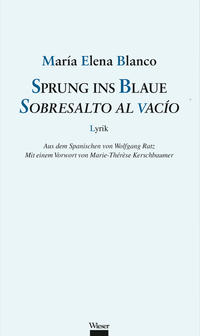 Vorderes Coverbild Sprung ins Blaue / Sobresalto al vacío