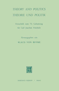 Vorderes Coverbild Theory and Politics / Theorie und Politik