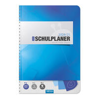 Vorderes Coverbild Trötsch Schulplaner Blau 24/25