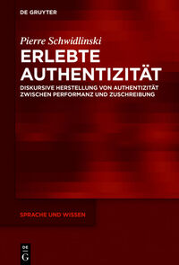 Vorderes Coverbild Erlebte Authentizität