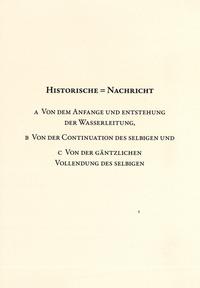 Vorderes Coverbild Historische = Nachricht