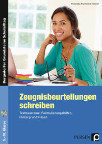 Vorderes Coverbild Zeugnisbeurteilungen schreiben - Sekundarstufe