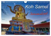 Vorderes Coverbild Koh Samui im Sonnenlicht (Wandkalender 2025 DIN A4 quer), CALVENDO Monatskalender