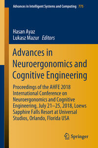 Vorderes Coverbild Advances in Neuroergonomics and Cognitive Engineering