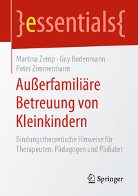 Vorderes Coverbild Außerfamiliäre Betreuung von Kleinkindern
