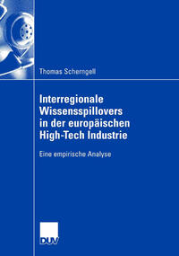 Vorderes Coverbild Interregionale Wissensspillovers in der europäischen High-Tech Industrie