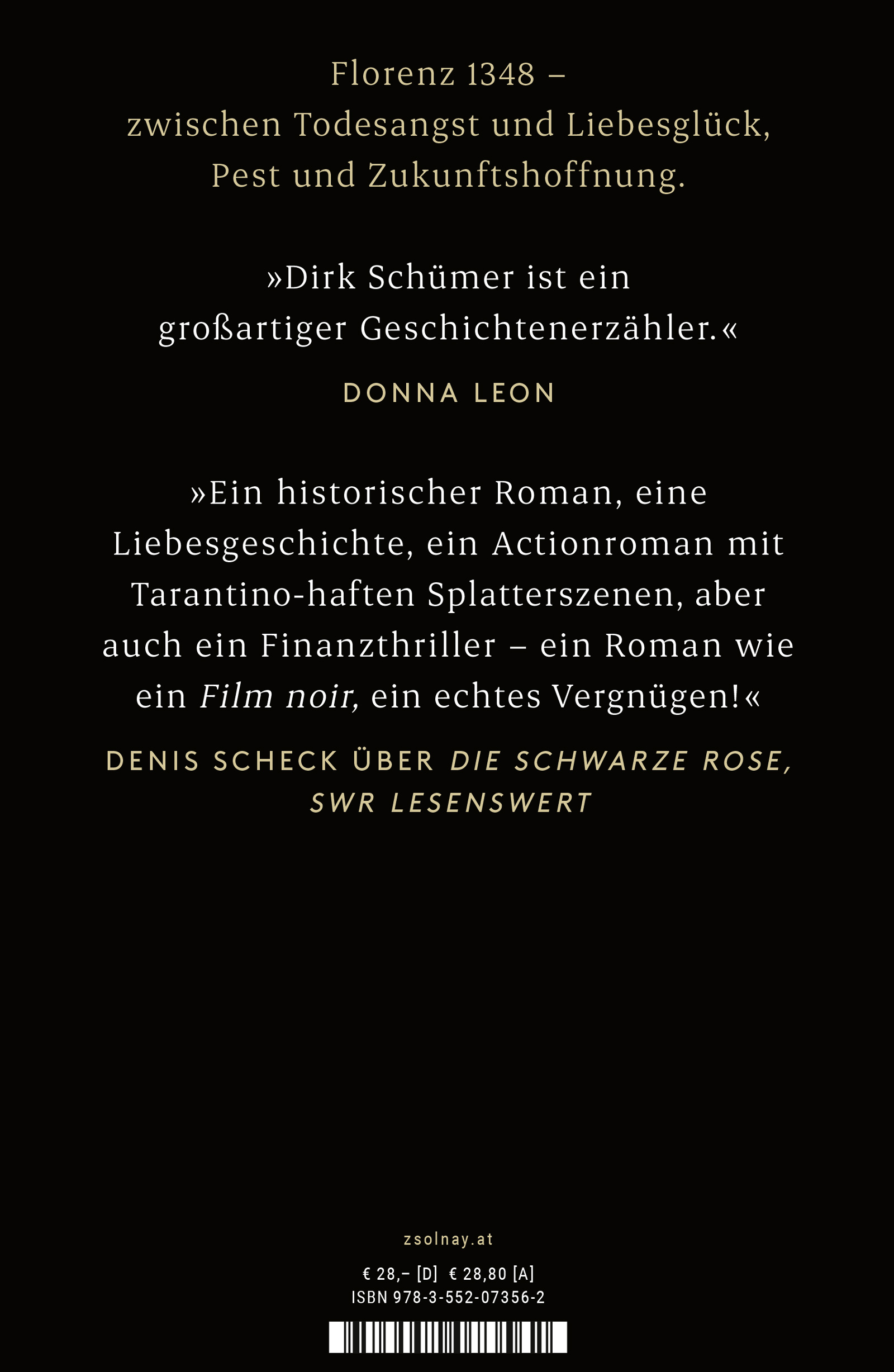 Beispielinhalt (Bild) Die schwarze Lilie