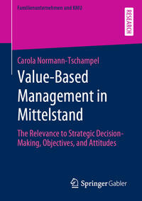 Vorderes Coverbild Value-Based Management in Mittelstand