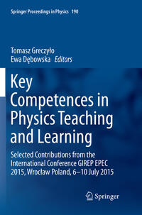 Vorderes Coverbild Key Competences in Physics Teaching and Learning