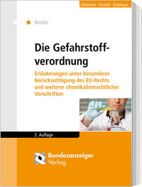 Vorderes Coverbild Die Gefahrstoffverordnung