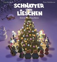 Vorderes Coverbild Schnatter und Lieschen - Schnatter und Lieschen feiern Weihnachten (Inkl. CD)