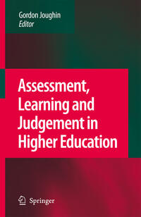 Vorderes Coverbild Assessment, Learning and Judgement in Higher Education