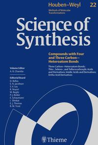 Vorderes Coverbild Science of Synthesis: Houben-Weyl Methods of Molecular Transformations Vol. 22