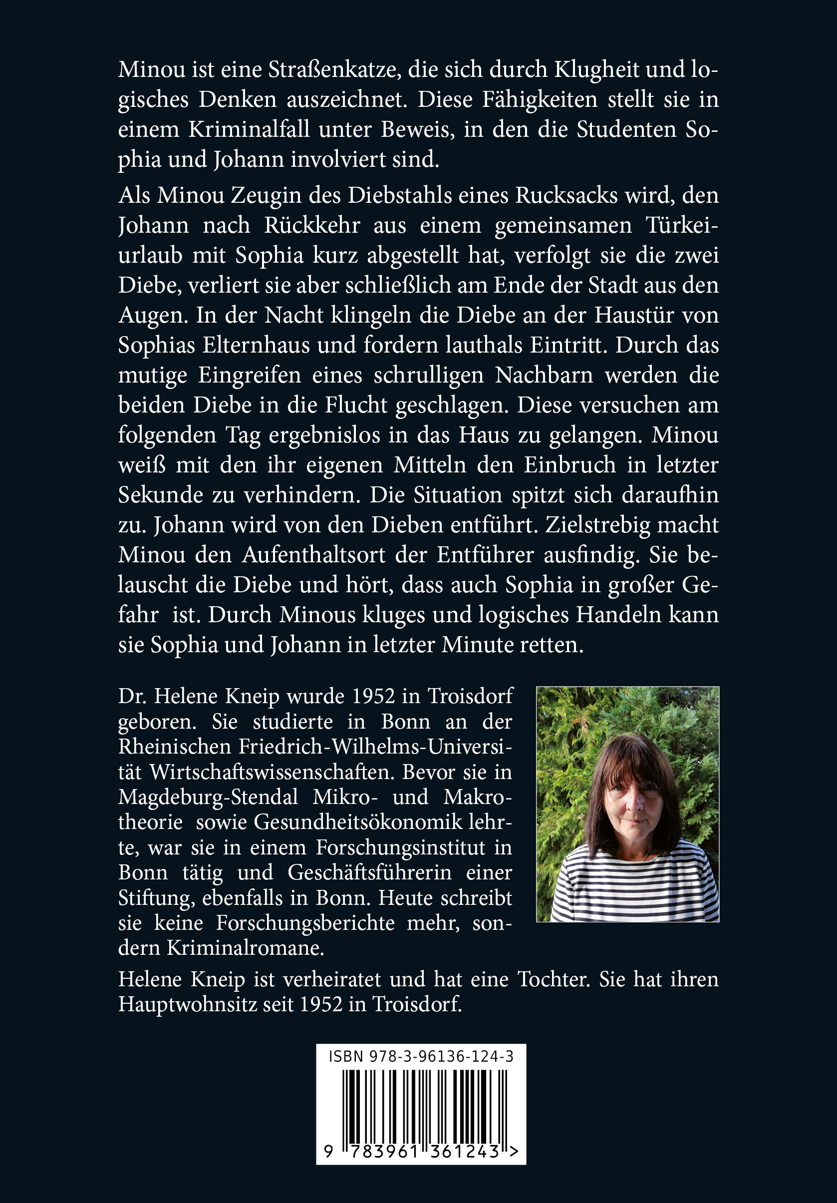 Rückseitencover Mit Kommissarin Minou ist jederzeit zu rechnen