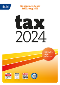 Vorderes Coverbild tax 2024