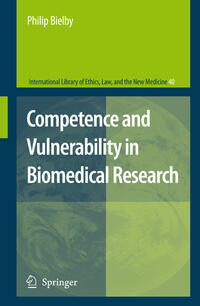 Vorderes Coverbild Competence and Vulnerability in Biomedical Research