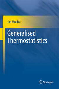 Vorderes Coverbild Generalised Thermostatistics