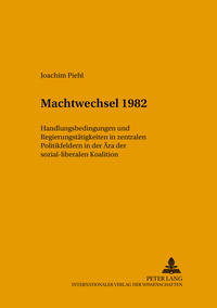 Vorderes Coverbild Machtwechsel 1982