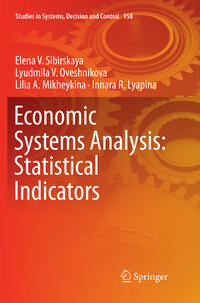 Vorderes Coverbild Economic Systems Analysis: Statistical Indicators