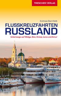 Vorderes Coverbild TRESCHER Reiseführer Flusskreuzfahrten Russland