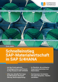 Vorderes Coverbild Schnelleinstieg SAP-Materialwirtschaft in SAP S/4HANA