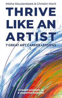 Vorderes Coverbild Thrive like an Artist