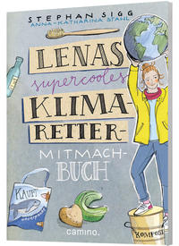 Vorderes Coverbild Lenas supercooles Klimaretter-Mitmachbuch